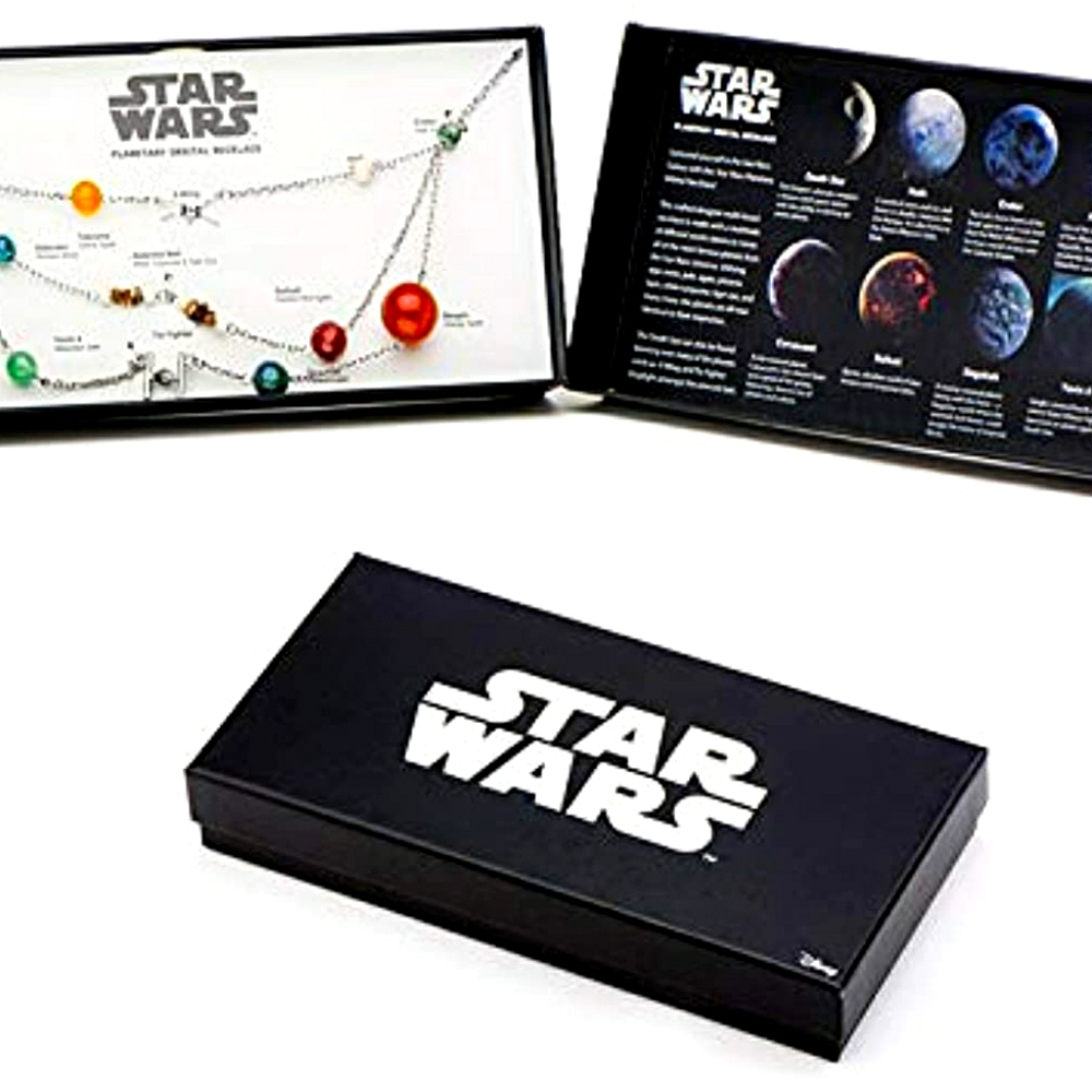 NEWThinkGeek Star Wars Galactic Planetary Necklace